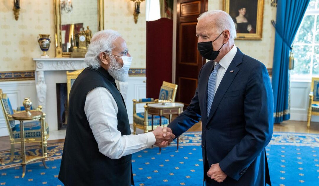 After meeting Biden and Harris in the US, Modi discovers that the Sword of Democracy is double-edged
