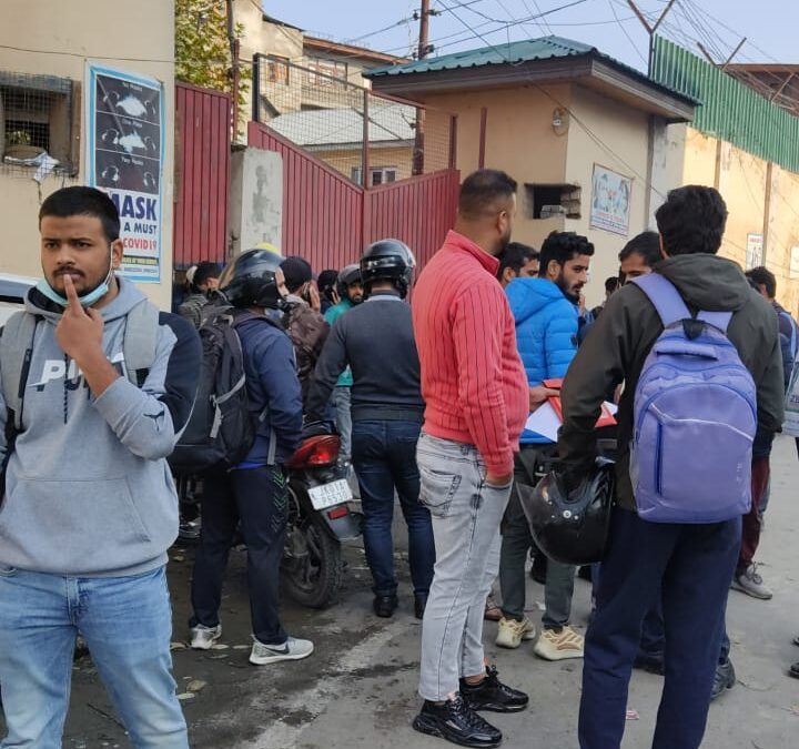 Police seize bikes of local residents amid high alert in Kashmir