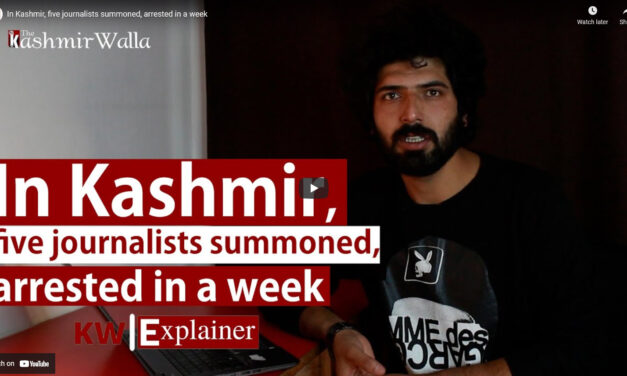Watch | In Kashmir, five journalists summoned, arrested in a week