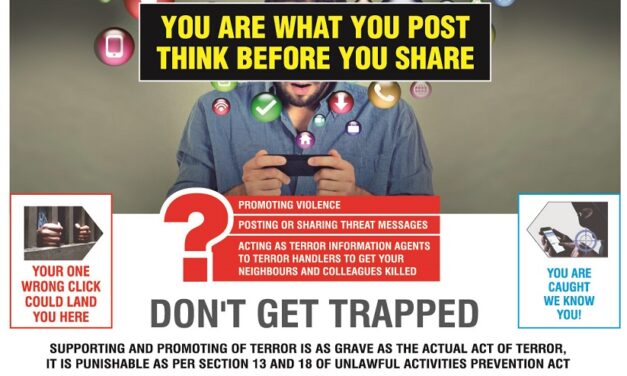 Police Warns Social Media Users in Kashmir, Second Time In 10 Days