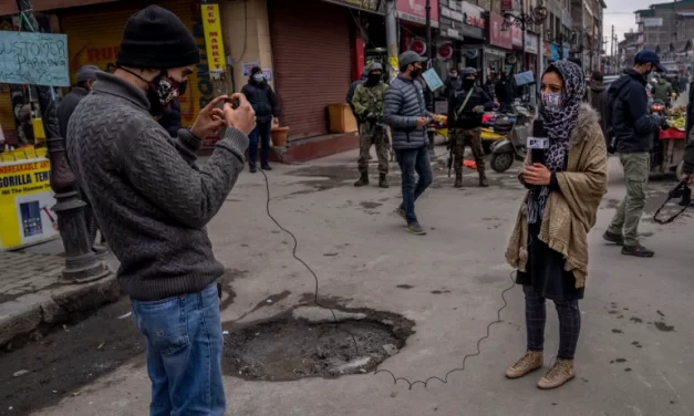 A crackdown on press in Kashmir