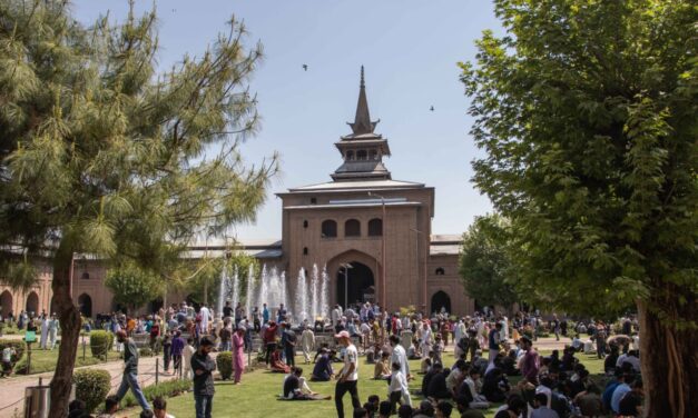 13 booked for sedition over “anti-national” slogans inside the Srinagar Jamia Masjid